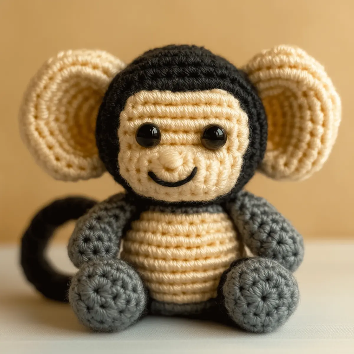 crochet monkey amigurumi