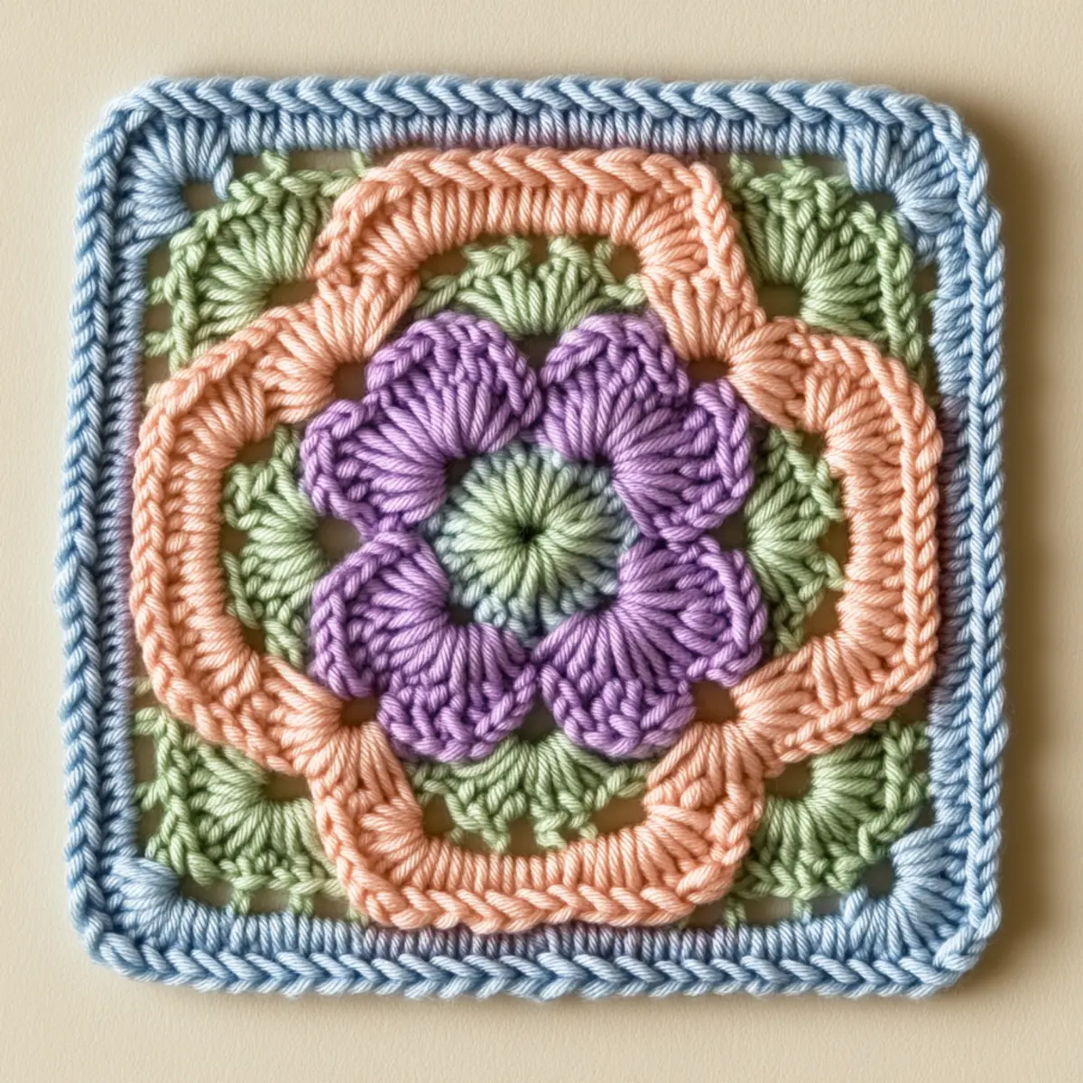 crochet granny square