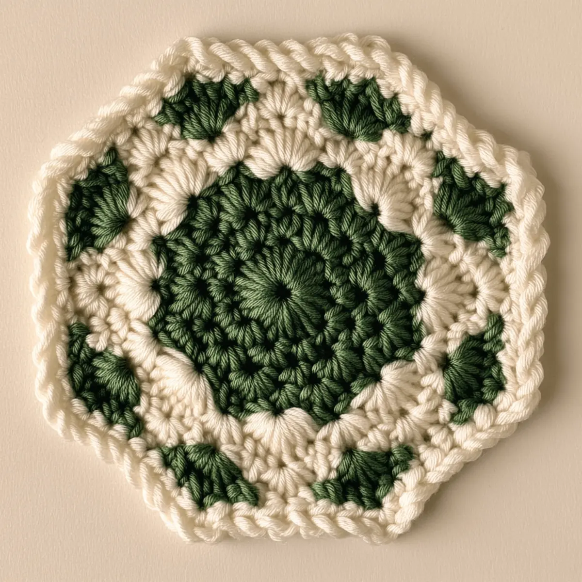 ombre granny hexagon