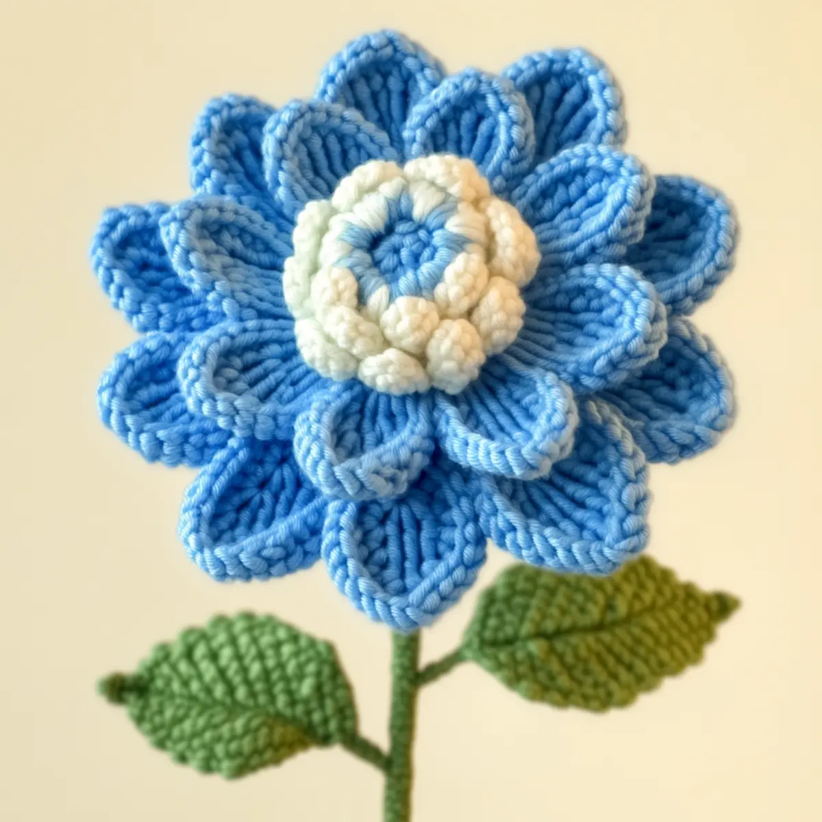 crochet dahlia pattern