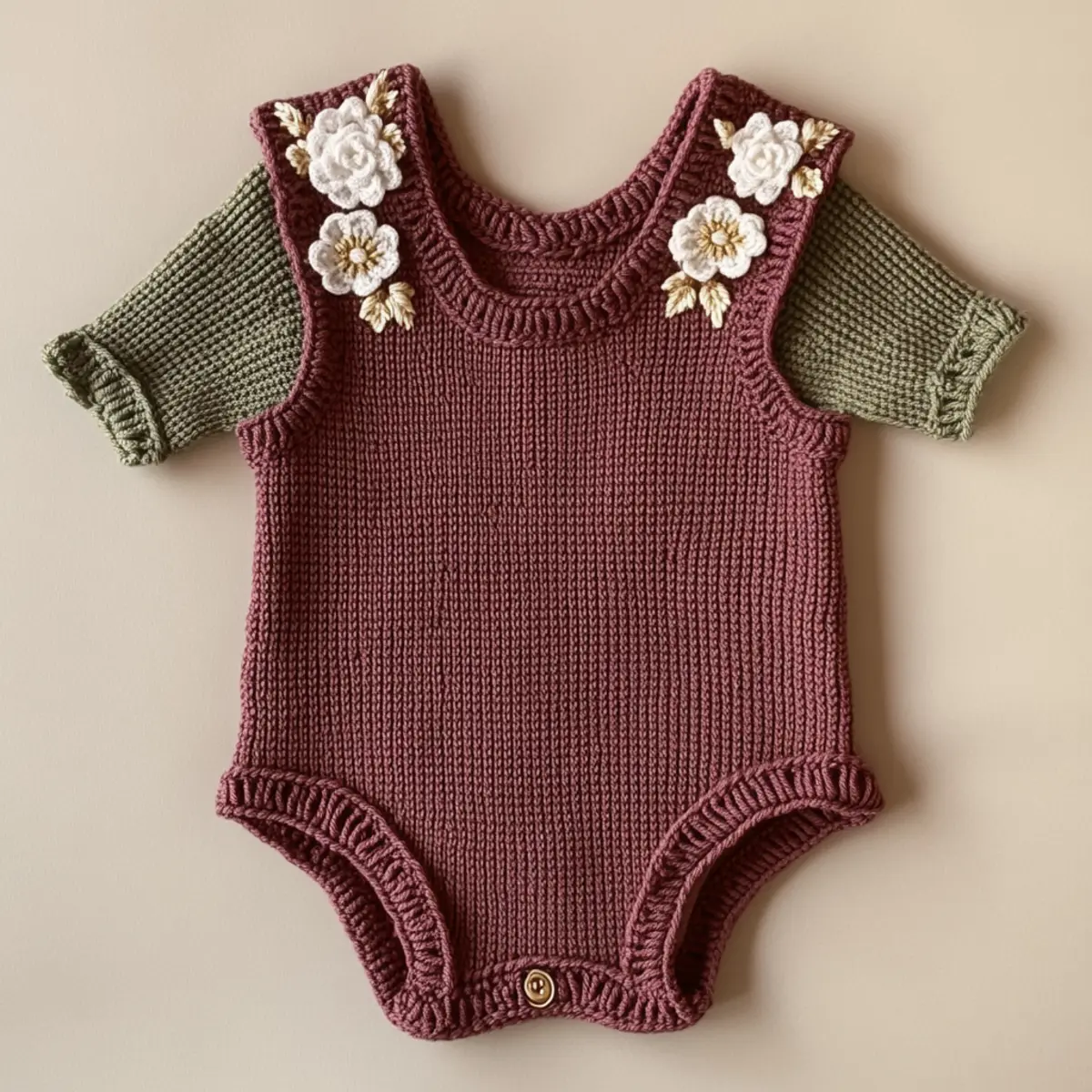 baby crochet rompers