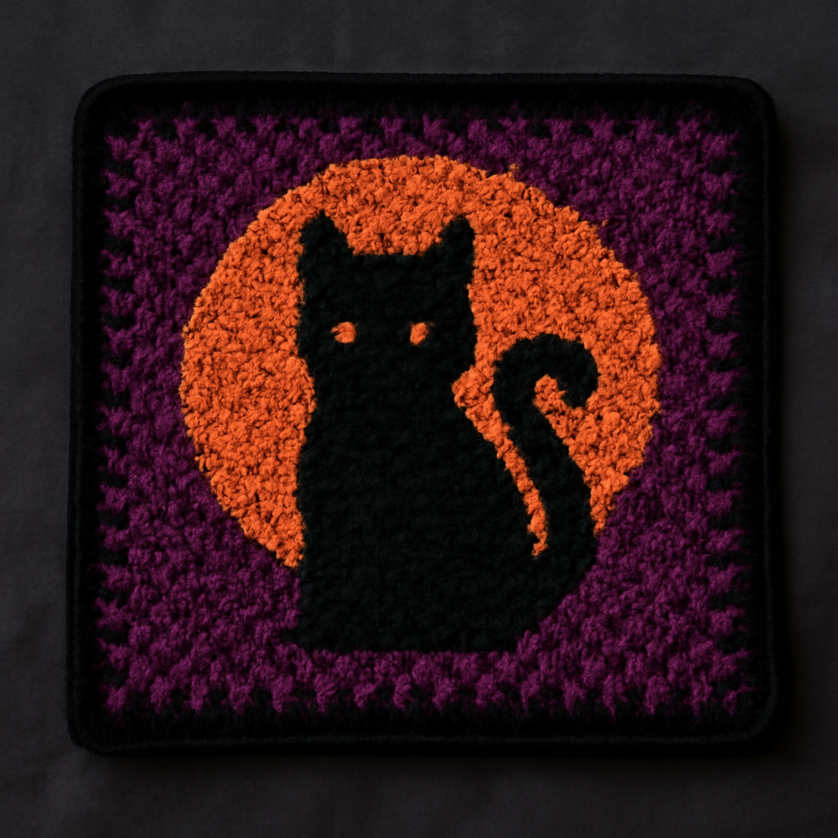 Whimsical Crochet Cat Square: A Colorful Creation Guide